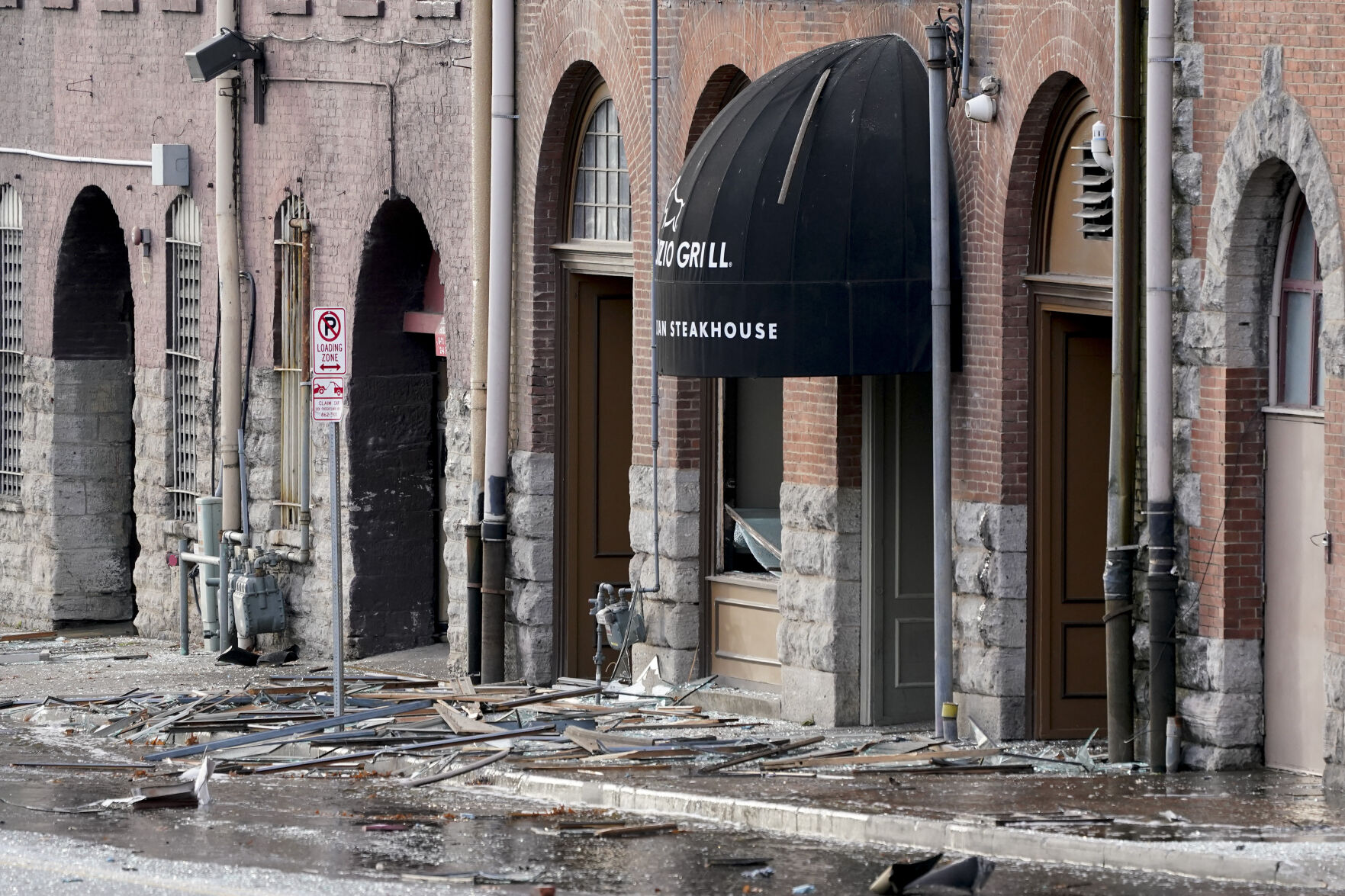 APTOPIX Nashville Explosion